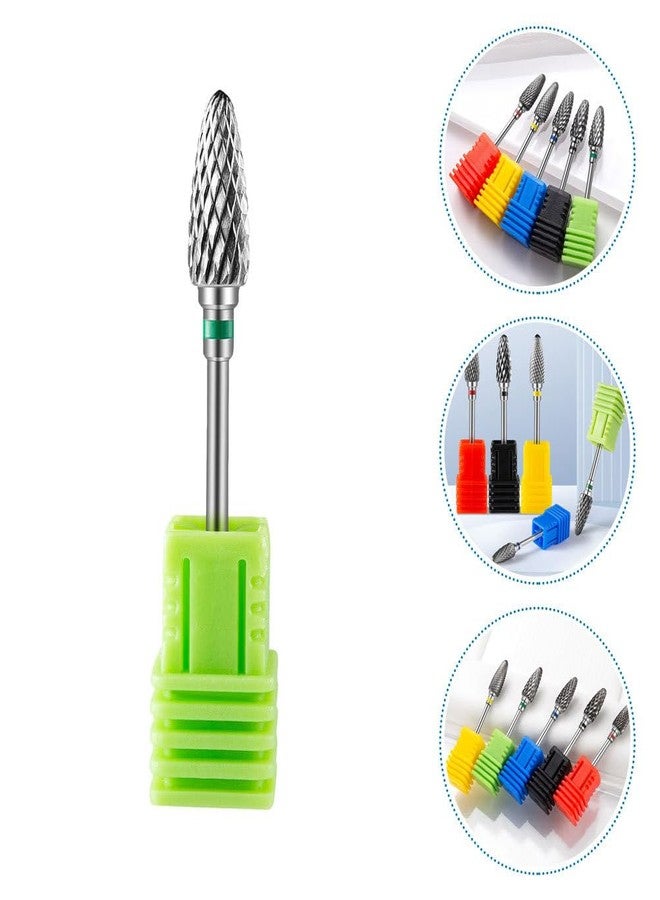 DEARMAMY 4pcs Vacuum Tungsten Steel Nail Drill Bits - Professional Polishing And Grinding Heads for Manicure And Nail Art - Image 3